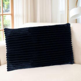 Striped Soft Cushions for Sofa, Faux Plush Decorative Throw Pillow Double-Sided, Big Plush Corduroy Pillow,Decorative Throw Pillow,Ribbed Design