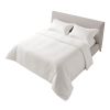 King Duvet Cover Set, 100% Cotton, 3 Pieces Bedding Set King Size with 1 Duvet Cover 104 x 90 in and 2 Pillow Shams 20 x 36 in, Soft Breathable