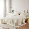 Cotton Blend Jersey Knit All Season Sheet Set Twin