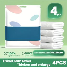 Guest-Ready Portable Linens - Hotel Alternative Bedding with Antimicrobial Treatment (Style: 4pcs bath towel set)