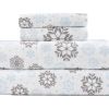 Kathy Ireland 100% Turkish Cotton Flannel Sheet Set