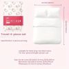 Business Trip Must-Have - Premium Cotton Blend Bed Sheet Set with Matching Accessories