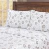 Kathy Ireland 100% Turkish Cotton Flannel Sheet Set